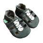 Kožené capáčky sandálky Barefoot Vel. L (12-18 mes.) Hopi Hop