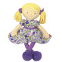 Bonikka Dames látková bábika 41 cm Fran - ružové šaty