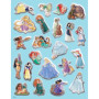 Aktivity s pop-up samolepkami Disney Princezné