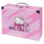 Skladací školský kufrík Hello Kitty Sweet Leopard s kovaním Baagl