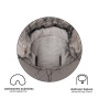 Set zimný fusak Arctic 4 v 1 + rukavice na kočík Furry Petite & Mars