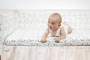 Bavlnená prestieradlo s gumou Print 60 x 120 cm Babymatex