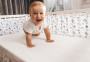 Bavlnený mantinel do postieľky Bump Air Design 180 cm Babymatex