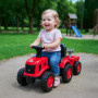 Detské odrážadlo traktor s vlečkou Benny Baby Mix