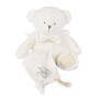 Darčeková sada Plyšový medvedík s dečkou 30 cm béžový Doudou