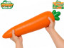 Mega Squeeze Jumbo strečová mrkva 34 cm -krčiaca antistresová hračka
