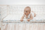 Bavlnený mantinel do postieľky Bump Air Design 360 cm Babymatex