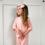 Detská mušelínová košeľa Luca Pink Esito