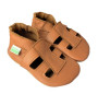 Kožené capáčky sandálky barefoot Veľ. XL (18-24 mes.) Hopi Hop