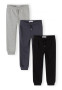Chlapčenské tepláky slim-fit 3pack Mix farieb šedá Minoti