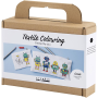 Kreatívna súprava Mini Craft Kit Textile Colouring Robot Creativ Company
