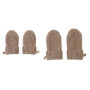 Rukavice Merino Beige Lodger