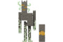 Minecraft 8 cm veľká figúrka Creaking so svetlami a zvukmi