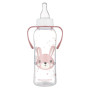 Fľaša úzkohrdlá s úchytmi Cute Animals 250 ml Canpol babies