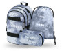 Set 3 Skate NASA Grey: batoh, peračník, sáčok Baagl