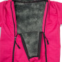 Rastúca zimná softshellová kombinéza Lamb Raspberry pink Esito
