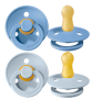 Cumlíky kaučuk 2 ks 0-6 mesiacov Colour Bibs