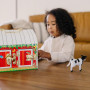 Drevená stajňa so zámkami Melissa & Doug