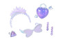 Rainbow High Creative Crystals bábika - Violet Willow TV