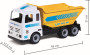 Sklápač s pogumovanými kolesami - dĺžka 48 cm Androni Heavy Trucks