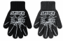 Zimné pletené rukavice Spider 5-7 rokov Rak