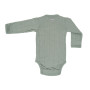 Hydrofilné zavinovacie body s dlhým rukávom Romper Tribe Silt Green Lodger