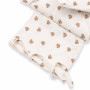 Klasická šnurovacia zavinovačka New Baby srdiečka