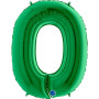 Číslice zelená (102cm/40") fóliový balónik