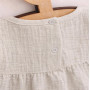 Dojčenské mušelínové šaty Ella linen New Baby