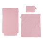 Kočík pre bábiky drevený s perinkou Pink Little Dutch