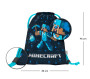 Vrecko Minecraft Blue Axe Baagl
