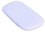 Prestieradlo Scarlett do kočíka - 75x35 cm - biele
