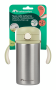 Hrnček termoizolačný so slamkou nerez 280 ml Green Beaba