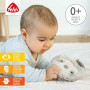 Plyšová knižka leňoch, Lazy Baby Fehn