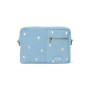 Denim Organizer na kočík Light Blue Hearts Studio Noos