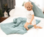 Mušelínový set prikrývka a vankúš 135 x 100 / 40 x 60 cm Babymatex
