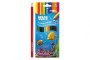 Pastelky farebné drevo Ocean World trojhranné 12 ks