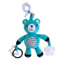 Hrkálka plyš 30 cm záves na postieľku/kočík 0 m+ babyted