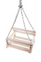 Hojdačka drevená prírodná