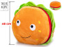Take Me Home hamburger plyšový 40 cm s tvárou