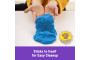 Škatuľa tekutého piesku s podložkou modrá Kinetic Sand