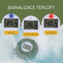 Silikónový digitálny teplomer 2v1 Zopa