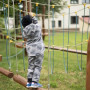 Rastúce softshellové nohavice Dino dobrodruh Esito, šedá
