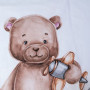 Obliečky do postieľky baby Macko "Plane" 100 x 135, 40 x 60 cm Jerry Fabrics