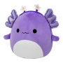 Squishmallows Fialový axolotol s čelenkou Monica