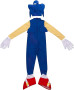 Detský kostým Sonic s maskou a rukavicami