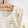 Dojčenské šaty z organickej bavlny s dlhým rukávom New Baby Olivy