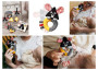 Kontrastné. zmyslová hrkálka Mouse Baby Ono