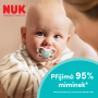 Cumlík Perfect Match Air Medvedík Pú 0-6 m 1 ks v boxe Nuk