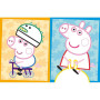 Omaľovánky s voskovkami Prasiatko Peppa